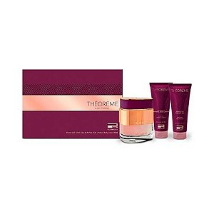 Kit de Perfume Afnan Rue Broca Theoreme EDP - 3 Peças