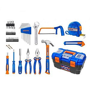 Maleta de Ferramentas Profissional 85 Peças Wadfow WHS3B85