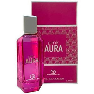 Perfume Feminino Grandeur Aura Rosa 100ML - Elegância e Sofisticação em Fragrância