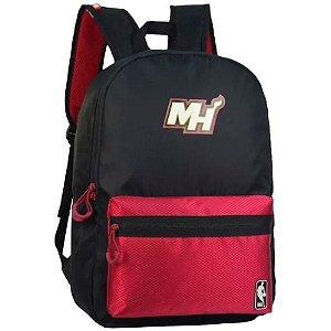 Mochila Masculina NBA Miami Heat - Estilo e Conforto para o Dia a Dia