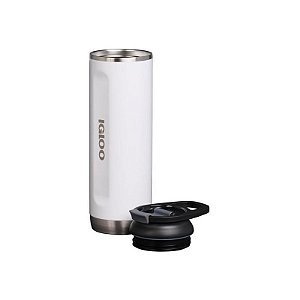 Garrafa Térmica Igloo 600ML Aço Inox - Branca