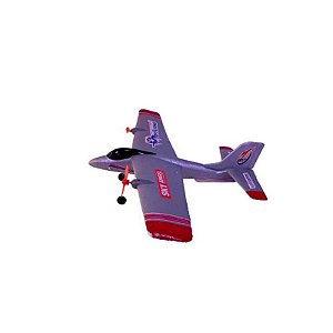 Avião de Controle Remoto 2 Canais SKY3842 para Voo Aéreo Estável