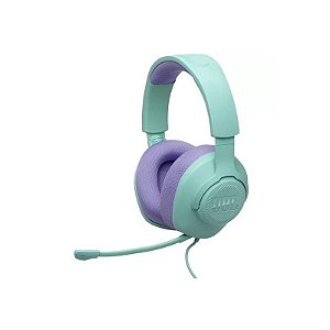Headset Gamer JBL Quantum 100 M2 - Cyan (Produto com Embalagem Danificada)