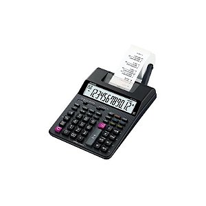 Calculadora Casio HR-100RC com Bobina - Bivolt - Cor Preto