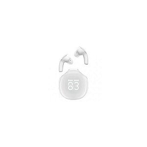 Fone De Ouvido Wireless Bt Led Crystal Branco Pure