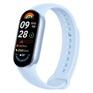Pulseira Inteligente Xiaomi Mi Band 9 - Monitoramento de Saúde e Fitness - Azul
