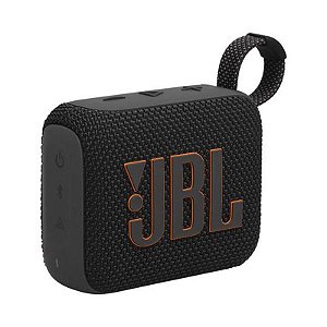 Caixa de Som JBL Go 4 - Bluetooth 4.2W - Resistente à Água - Cor Preta