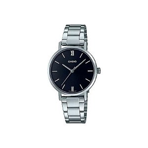 Relógio Feminino Casio LTP-VT02D-1AUDF - Prata Elegante e Sofisticado