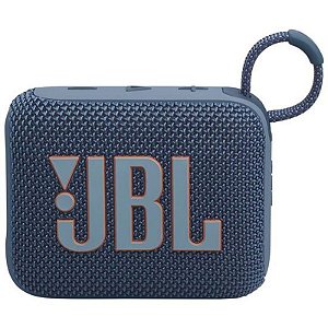 Caixa de Som Bluetooth JBL Go 4 - Portátil e Compacta na Cor Azul
