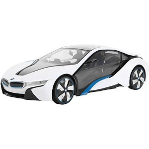 Carro Controle Remoto Bmw I8 Escala 1/14 2.4 Ghz Rastar 49600-11