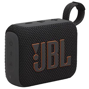 Caixa De Som Jbl Go 4 - Preto, Portátil E Compacta Com Som De Alta Qualidade