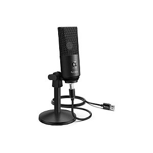 Microfone Condensador USB Fifine K670 - Preto