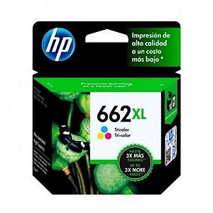 Tinta Hp 662Xl Cor Cz106Al 8Ml