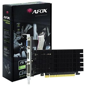 Placa de Vídeo Afox GT710 1GB DDR3 - Saídas VGA, DVI e HDMI - Ideal para Uso Básico