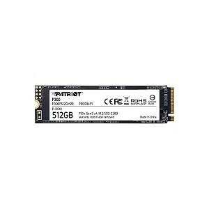 SSD Patriot M.2 NVMe 512GB P300 - Alto Desempenho e Confiabilidade