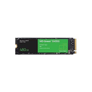 SSD Western Digital M.2 480GB SN350 Green NVMe - Alto Desempenho e Confiabilidade