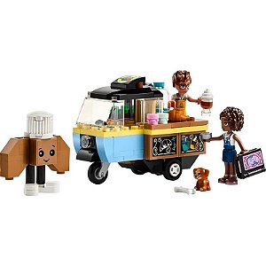 Lego Friends Carrinho de Comida da Padaria Móvel - 42606 (125 Peças)