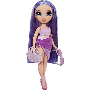 Boneca de Alta Qualidade - Modelo Violeta Willow Arco-íris (Código: 507314EUC)