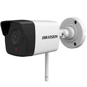Câmera de Segurança Wi-Fi Hikvision Bullet DS-2CV1021G0-IDW. 2MP. 1080P. Externo