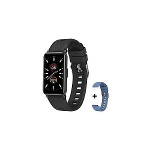 Pulseira Inteligente Argom Deluxe Preta - Modelo Arg WT 6020BK B20