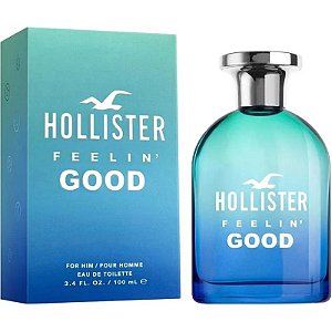 Perfume Masculino Hollister Feelin' Good Eau de Toilette 100mL