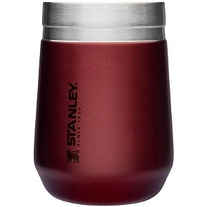 Copo Térmico Stanley Go Tumbler Vinho Vermelho 295mL - Ideal para Bebidas Quentes e Frias