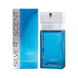 Perfume Masculino Jacques Bogart Silver Scent Aqua - 100ML Eau de Parfum