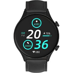 Smartwatch G-Tide R2 Pro - Versão Premium Em Preto