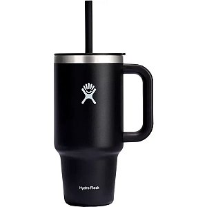 Copo Térmico Hydro Flask 946 mL - Preto, Isolamento Térmico Superior e Performance Ideal