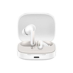 Fones de Ouvido Sem Fio Xiaomi Redmi Buds 6 M2429E1 com Cancelamento de Ruído - Branco Nuvem