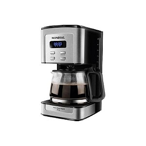 Cafeteira Digital Mondial C-44-Sdi Dolce 110V com Painel Eletrônico e Design Moderno