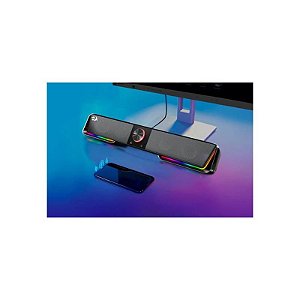 Caixa de Som Bluetooth Redragon Darknet GS570 com Entrada P2