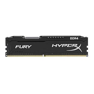 Memória RAM Kingston HyperX Fury 16GB DDR4 3000MHz Preto - HX430C16FB4/16