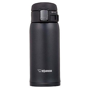 Garrafa Térmica Zojirushi Inox 360ml Preto