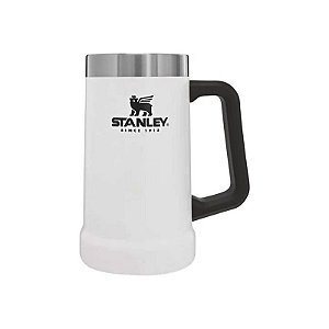 Caneca Térmica Stanley Big Grip Stein 709ML - Branca