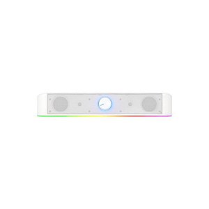 Caixa de Som RGB Redragon Adiemus GS560W USB - Branca
