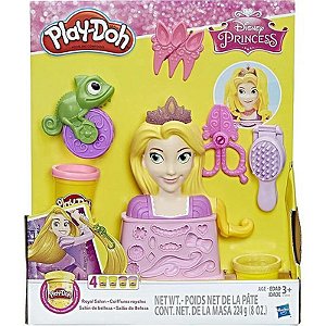Massa De Modelar Play-Doh Princesa Disney Salon Rapunzel