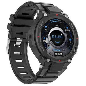 Relógio Inteligente Xion Xi-Xwatch99 - Modelo Preto Moderno E Funcional