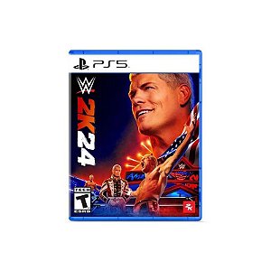 Videogame WWE 2K24 para PS5 - Ação e Entretenimento na Palma da Sua Mão
