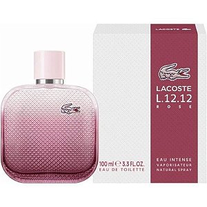 Perfume Lacoste L.12.12 Rose Eau Intense - Eau de Toilette Feminino 100ML