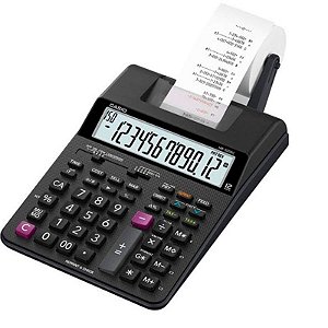 Calculadora De Impressão Hr-100Rc - 12 Dígitos - Cor Preta