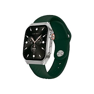 Relógio Smart FTX AM15-Svgre 51mm - Prata/Verde