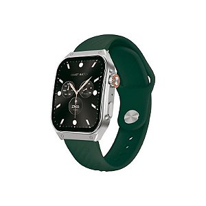 Smartwatch FTX AM15 - Prata e Verde com Recursos Avançados