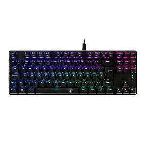 Teclado Gamer RGB T-Dagger Bora - Vermelho, Modelo T-TGK315-RD