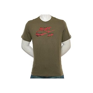 Camiseta Nike Masculino Bv1501222 Áudio M Verde Oliva