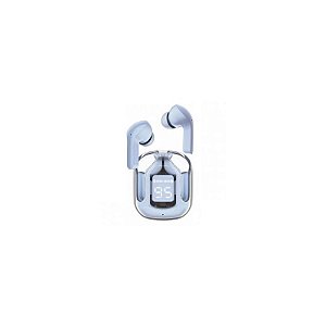 Fone De Ouvido Bluetooth Sem Fio Acefast T6 Led Azul Gelo 6.5H
