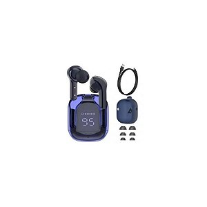 Fone de Ouvido Sem Fio Acefast T6 com LED Cinza 6.5H