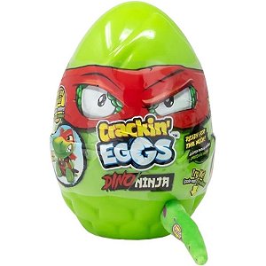 Ovos Dinossauro Ninja Crackin - Cabeça de Tigre - SK017