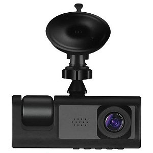 Câmera Veicular Satellite A-DVR006 FHD 1080P - Preta, Visão Clara e Registro Seguro