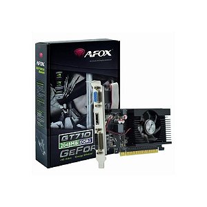 Placa Gráfica Afox 2Gb Geforce Gt710 Ddr3 - Modelo Af710-2048D3L5-V3